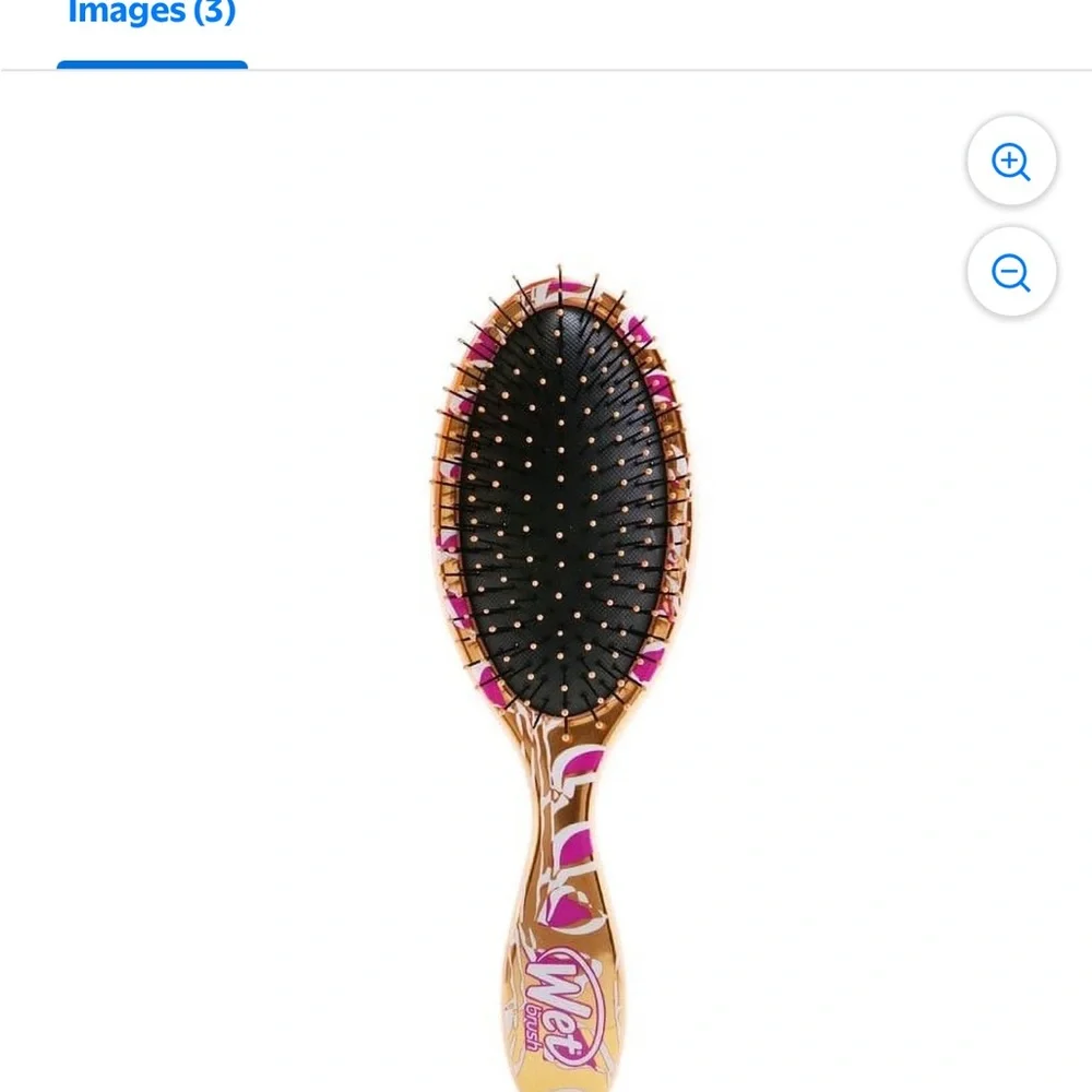 Wet Brush Pink and Black Hair Brush